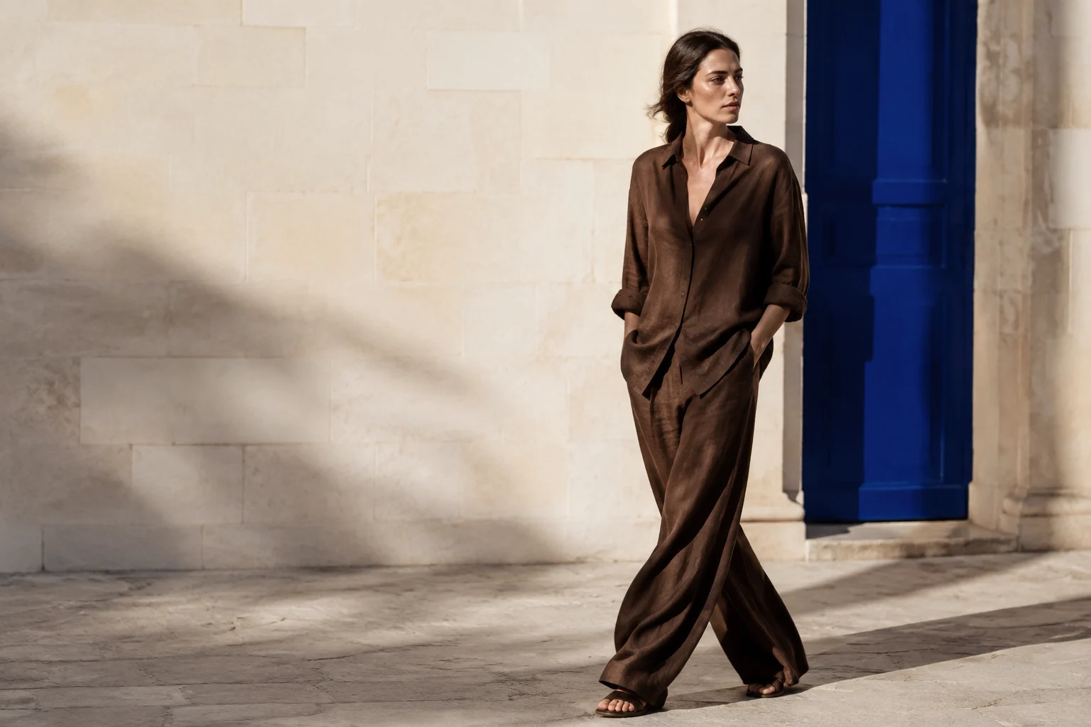 Womenswear in warm natural colours